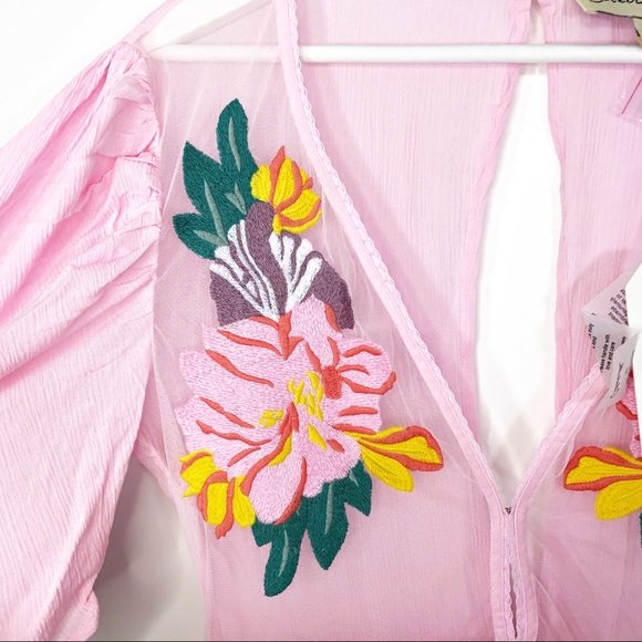 CLEOBELLA Hayden Mini Dress in Pink Size M - Picture 6 of 9